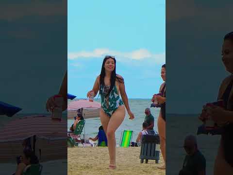 WALKING IN Balneario Camboriu Beach, Brazil 🏖️ #shorts