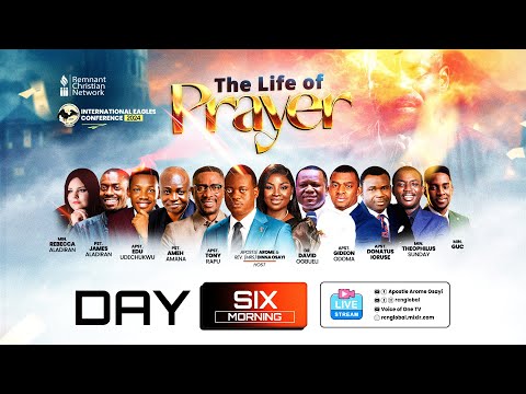 DAY 6 MORNING SESSION || IEC 2024 || THE LIFE OF PRAYER || APOSTLE AROME OSAYI || 25TH MAY 2024