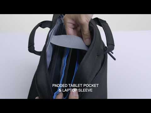 „Dell Pro Slim“ portfelis 15 – PO1520CS – tinka daugeliui nešiojamųjų kompiuterių iki 15 colių video