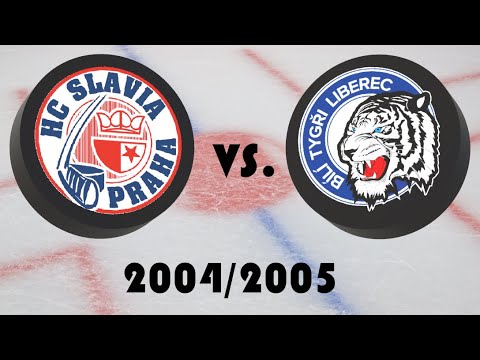 Česká hokejová extraliga 2004/2005 - Čtvrtfinále - HC Slavia Praha vs. Bílí Tygři Liberec