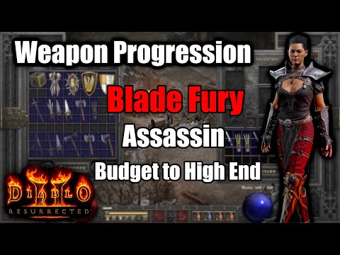 Weapon Progression for Blade Fury Assassin from Budget to High End - Guide Diablo 2 Resurrected