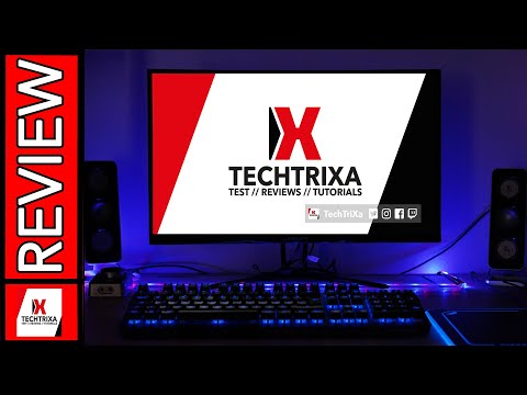 LC-Power M24-FHD-144-C Gaming Monitor / Review 2020 [German]