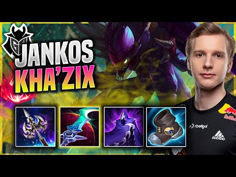 JANKOS IS A BEAST WITH KHA'ZIX! - G2 Jankos Plays Kha'Zix JUNGLE vs Graves! | Patch 11.15