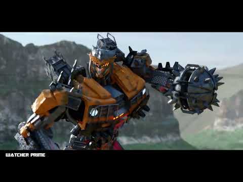 Transformers Rise Of The Beasts - Optimus and Primal VS Battletrap