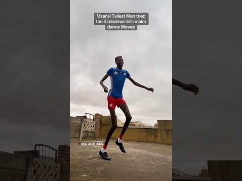 South African Tallest Man Tried Sir Wicknell Chivayo Dance Moves 😳