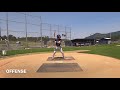 Dylan Schiro Baseball Skills Video