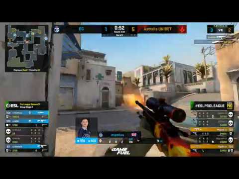 mantuu vs ASTRALIS (OG VS ASTRALIS) ESL Pro League Season 11 Europe