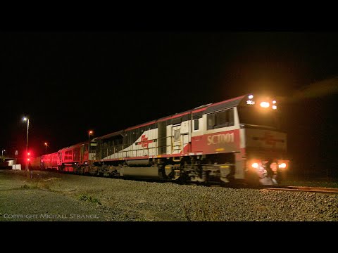 SCT Class leading 7922V Dooen Containers - PoathTV Australian Trains & Railways