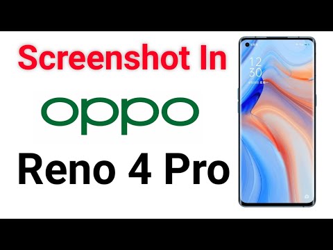 How to take screenshot in Oppo Reno 4 Pro | Screenshot in Oppo reno 4 pro | Oppo Reno 4 pro