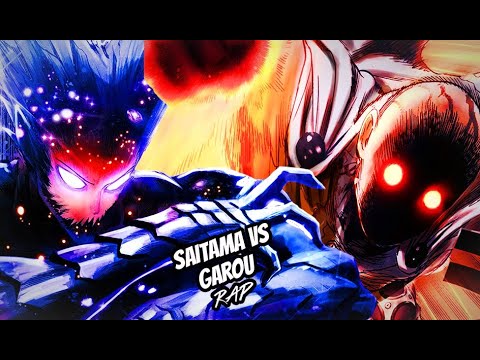 Saitama Vs Garou Cósmico | One punch man Rap/Rock | Doblecero Feat @BastianCortesMix