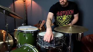 Video thumbnail for Ludwig 5.5" Jazz Fest Series Reissue Snare drum by Carter McLean