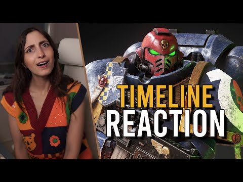 Newcomer REACTS to Warhammer 40k Timeline Videos