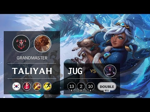 Taliyah Jungle vs Elise - KR Grandmaster Patch 9.13