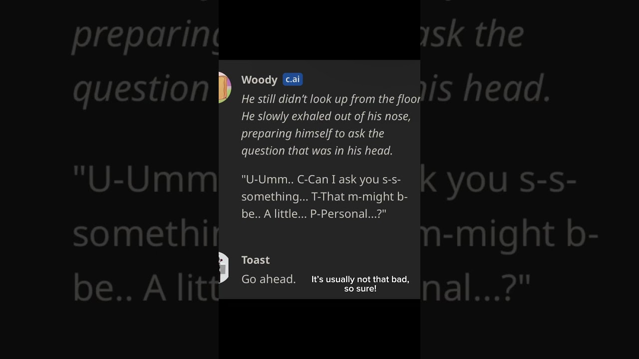 This just rubbed me the wrong way.. (I have gingivitis🥰) #bfb #bfdi #characterai