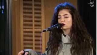 Lorde covers Retrograde by James Blake - a passionate performance - Triple J - Like A Version
