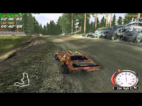 FlatOut Walkthrough Part 18 - Silver: PineWood Challenge