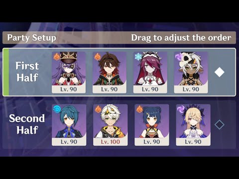 [6.3b Abyss] 4* Only Floor 12 Full Star Clear 