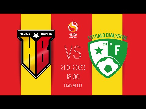 LIVE: Bonito Helios Białystok - Futbalo Białystok | 1 Polska Liga Futsalu