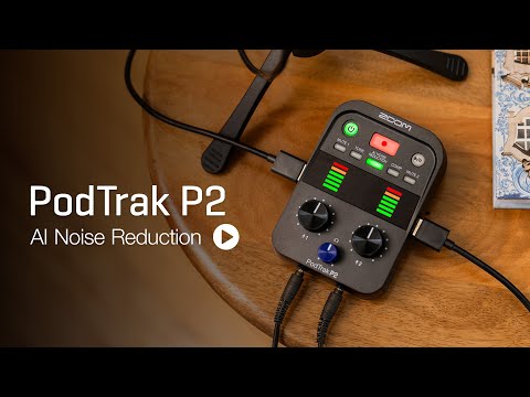 Zoom PodTrak P2 Dual USB Mic Recorder