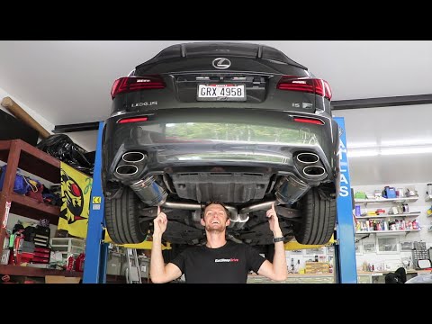 I Installed the Most Affordable Exhaust on My Lexus ISF and It's WAY Better Than I Expected - XForce