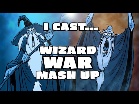 I Cast… Wizard War Mash-Up! Animated YT Shorts compilation by Punkey Doodles