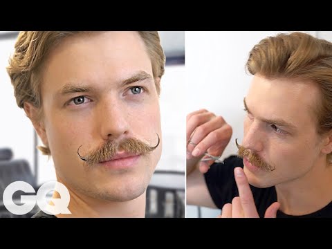 How to Trim & Style a Handlebar Mustache