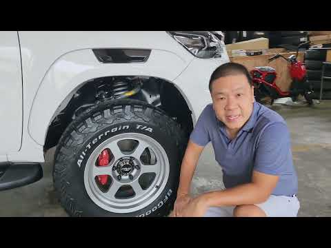 Lots of good stuff upgrades installed on this TOYOTA HILUX GR