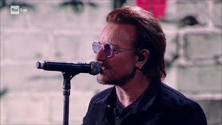 U2 - "You're the Best Thing About Me" e "Get Out of Your Own Way" - Che tempo che fa 10/2/2017