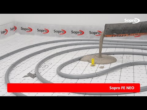 Soprotherm® FE NEO - innovativer und wohngesunder Zementfließestrich