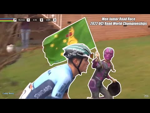Men Junior Road Race Highlights | 2022 UCI Road World Championships - Wollongong - AUSTRALIA