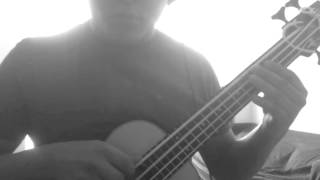 Autumn Leaves - Ron Carter Bass Line (testing Kala ubass)