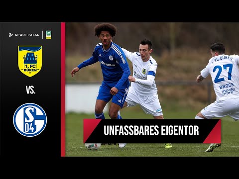 Knappenschmiede kontert verrücktes Eigentor! | 1. FC Düren – Schalke 04 U23 | Regionalliga West