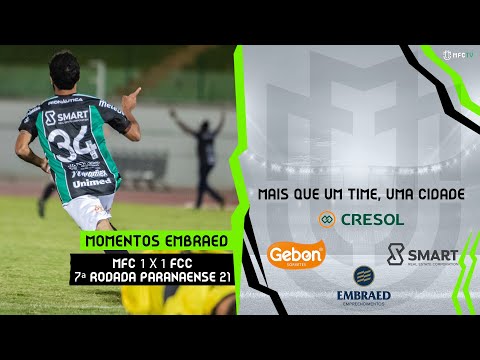 Momentos Embraed - Maringá FC 1 x 1 FC Cascavel - 7ª Rodada Paranaense 21