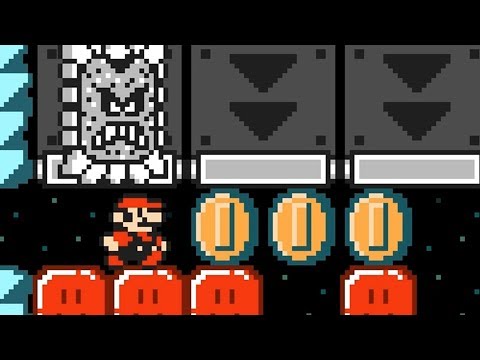 Super Mario Maker 2 🔧 Don't lose to Thwomp 3 🔧 xxNNiixx