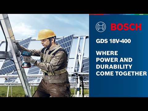 Bosch Gds 18v 200 Cordless Impact Wrench