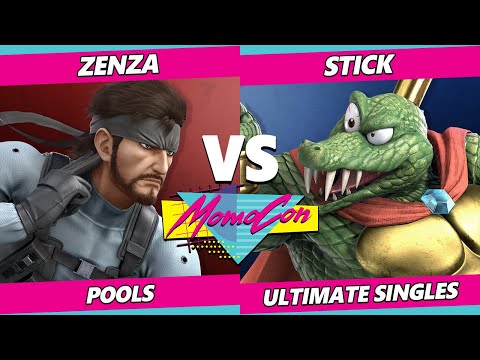 MomoCon 2023 - Zenza (Snake) Vs. STiCK (K. Rool) Smash Ultimate - SSBU