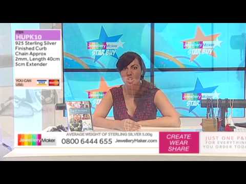 How To Make Gemstone Jewellery - JewelleryMaker LIVE (am) 04/08/2015