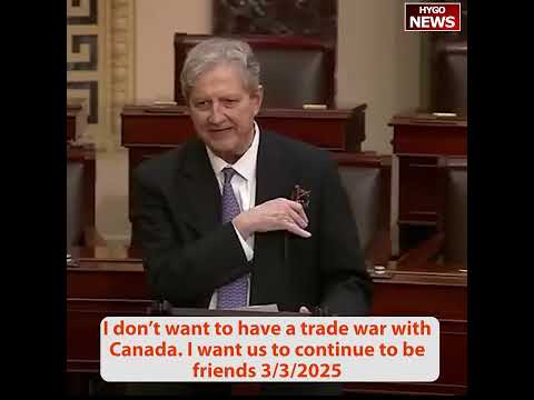Sen. Kennedy to PM Carney: 'Go to Zero Tariffs -- Challenge America to Remove Ours'; 'Let's Don't Be Stupid'