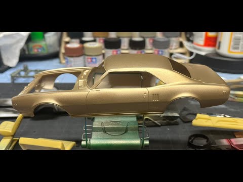 The Revell 68 Pontiac Firebird 400 Update #2 Let There Be Paint!!