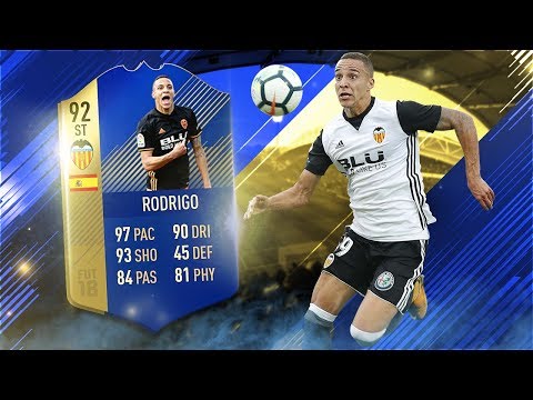 FIFA 18 TOTS Rodrigo Review - FIFA 18 92 TOTS Rodrigo Player Review