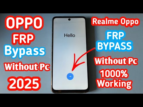 All Oppo FRP Bypass Android 13 Update | New Trick 2025 | All Oppo Google Account Bypass Without Pc |