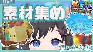 【マイクラ / KFS鯖】(新)素材集めにあっちへこっちへそっちへどっちへ？【鵺惹あお / カティヤ劇団(仮)】