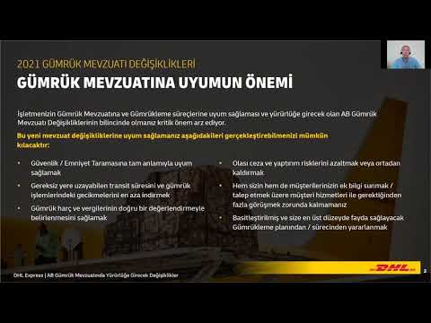 AB GÜMRÜK DEĞİŞİKLİKLERİ 2021