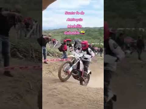 here in Medellín Colombia 🇨🇴 motorcycle races are popular Santa Fe de Antioquia #Medellín #Colombia