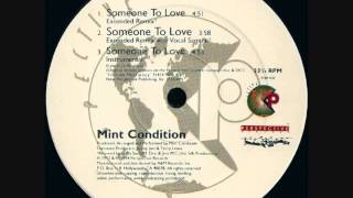 Mint Condition - Someone To Love (Extended Promo 12&quot; Remix)