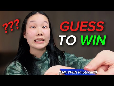If I guess my photocard pull, I WIN (+PRIZE??!)