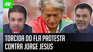 Judas? ‘Um exagero, mas talvez isso seja bom’; torcida do Flamengo pega no pé de Jorge Jesus