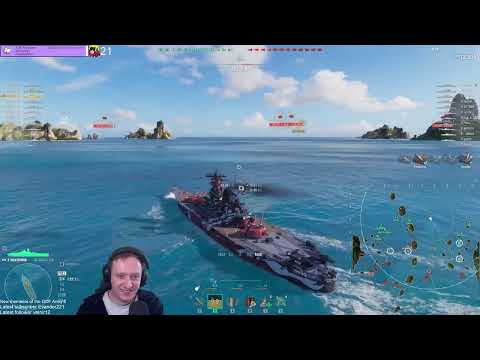 Shikishima - The massive 510MM guns are no joke