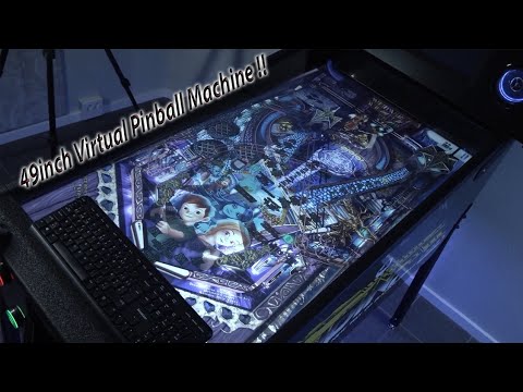 49inch 4k Ultimate Virtual Pinbal VPX Beast Machine 😳