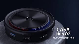 CASA Hub O7 USB-C Multi-Function Hub with Wireless Charger